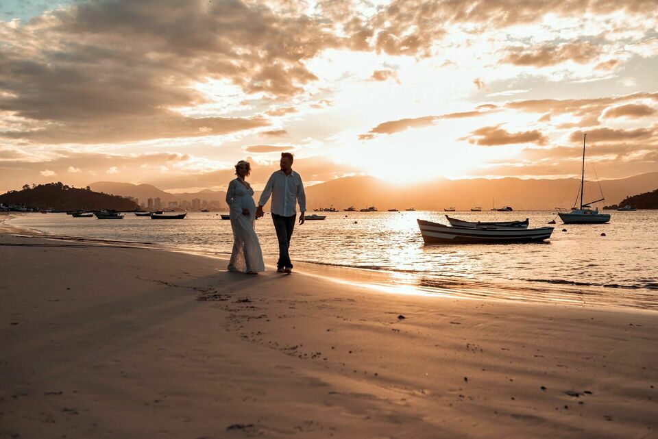 Sessão de fotos na Praia Sessão de fotos na Praia